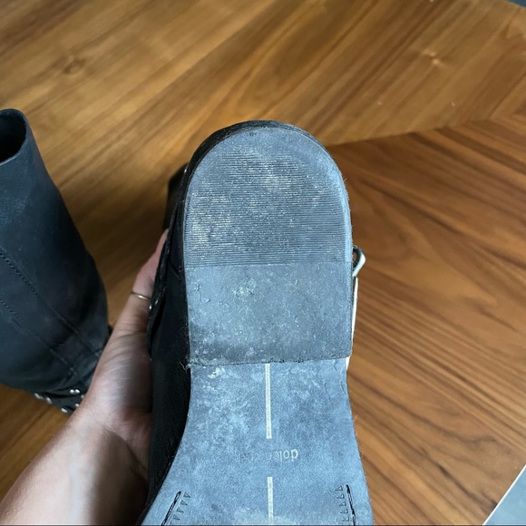 Dolce Vita Black leather boots sz 9 - Picture 4 of 6